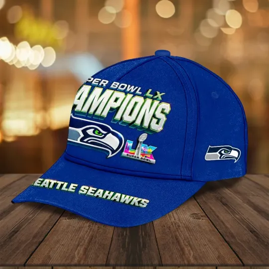 Seahawks 2025 SuBowl LX Champions Classic Cap