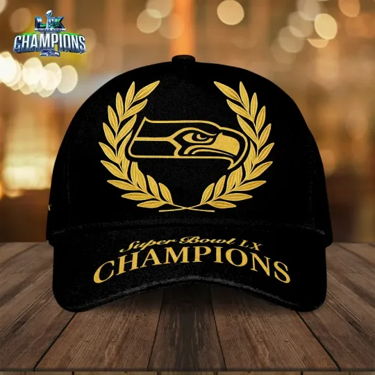 Seahawks 2025 SB LX Champions Classic Cap