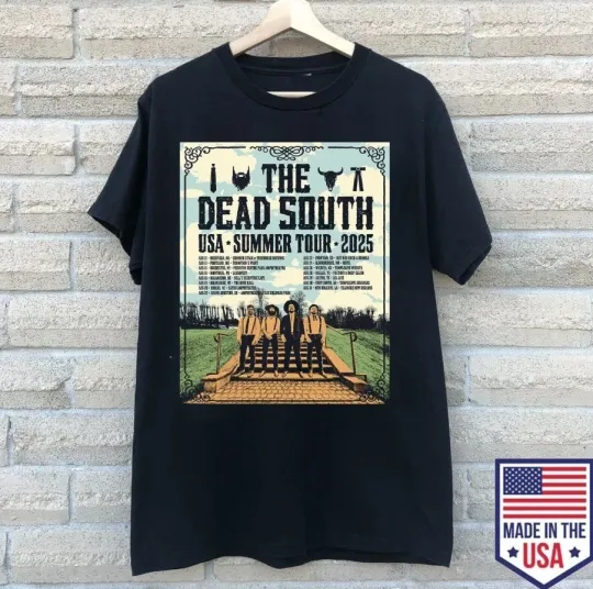 Discover The Dead South USA Summer Tour 2025 T-Shirt