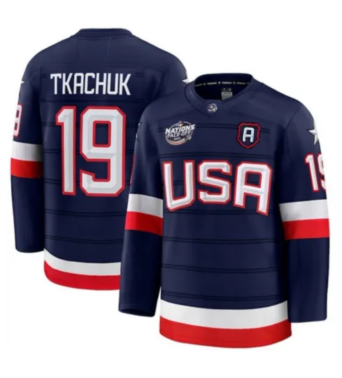 Discover Team USA 2025 Tkachuk nations jersey