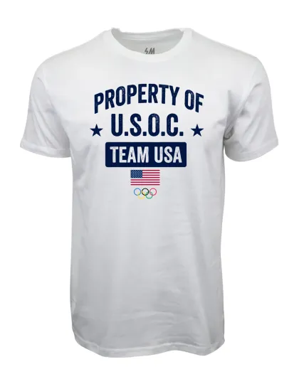 Discover Property Of USOC Team Usa Graphic t shirt