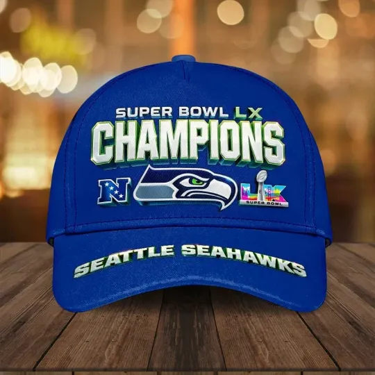 Seahawks 2025 SuBowl LX Champions Classic Cap