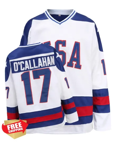 Discover O'Callahan Hockey Jersey of USA 1980 Olympic Team Jersey