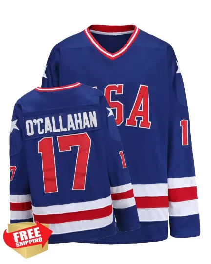 Discover O'Callahan Hockey Jersey of USA 1980 Olympic Team Jersey