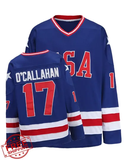 Discover O'Callahan Hockey Jersey of USA 1980 Olympic Team Jersey