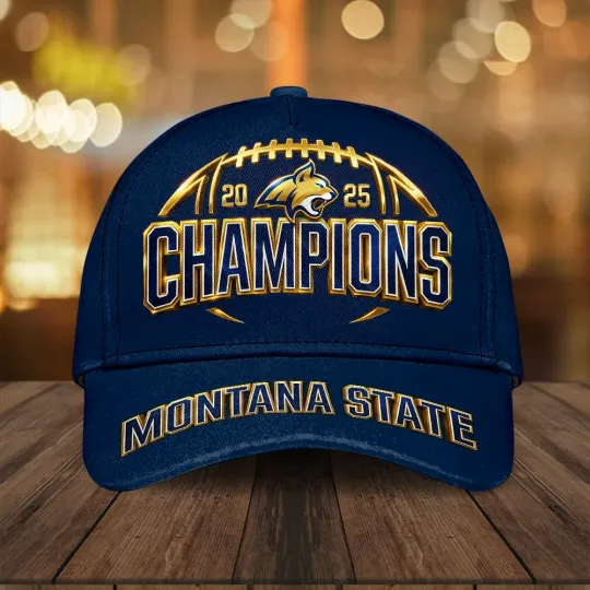 Discover Montana  Bobcats Football Classic Cap