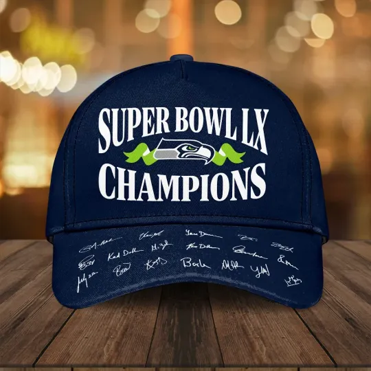 Discover Seahawks 2025  LX Champions Classic Cap – 16162