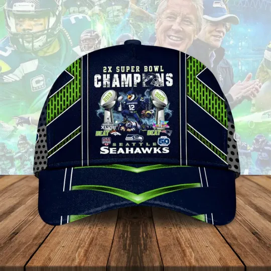Discover Seahawks 2025  Champions Classic Cap 16164