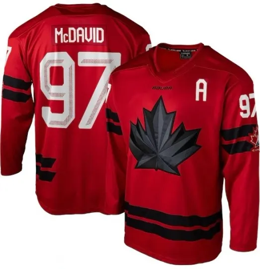 Discover Connor McDavid Team Canada Premium Olympic Jersey - NWT - Multiple Sizes/Colors