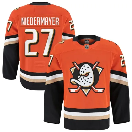 Discover Scott Niedermayer Anaheim Ducks Premium Current Home Jersey -NWT- Multiple Sizes