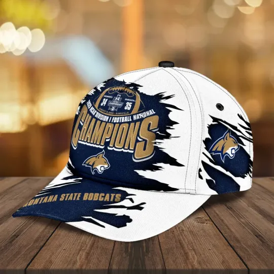 Discover Montana  Bobcats Football 2025 National Champions Classic Cap