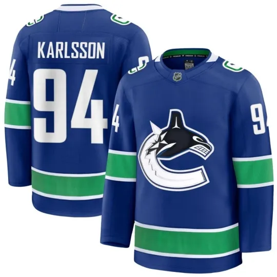 Discover Linus Karlsson Vancouver Premium Home Jersey - Multiple Sizes