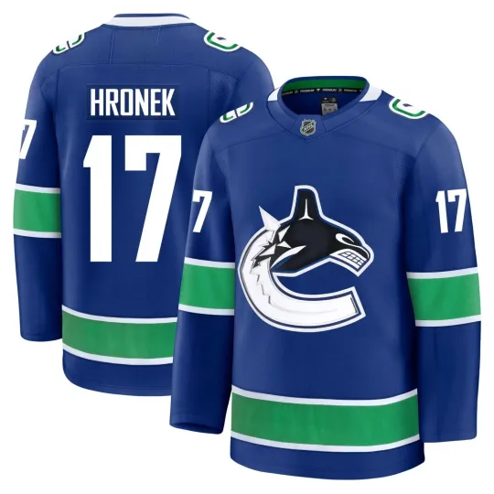 Discover Filip Hronek Vancouver Canucks Premium Home Jersey - Multiple Sizes