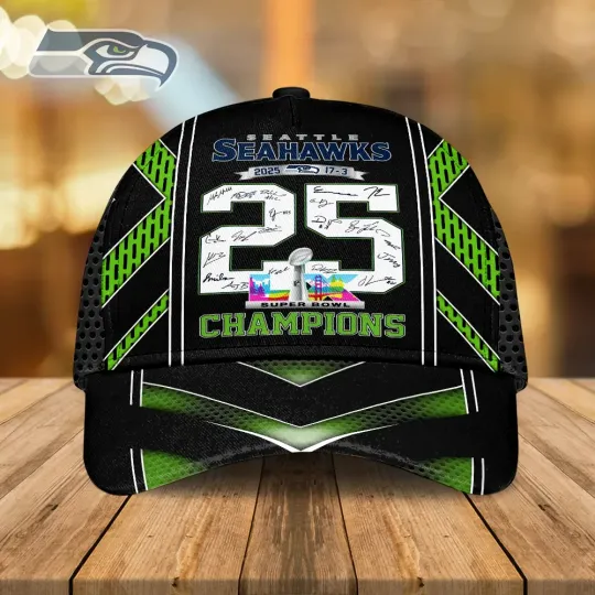 Seahawks 2025  LX Champions Classic Cap