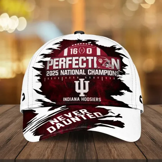 Discover Hoosiers Football 2025 National Champions Classic Cap