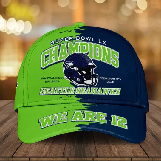 Seahawks 2025 LX Champions Classic Cap