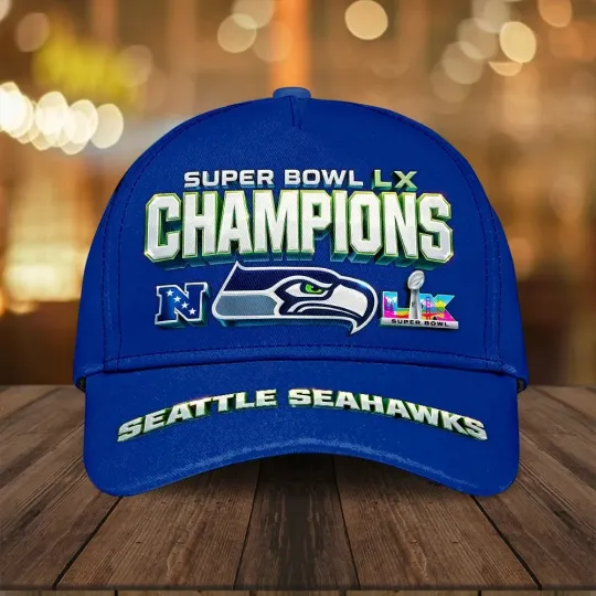 Seahawks 2025 Champions Classic Cap