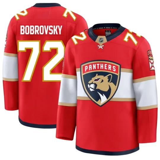 Discover Sergei Bobrovsky Florida Premium Home Jersey - Multiple Sizes