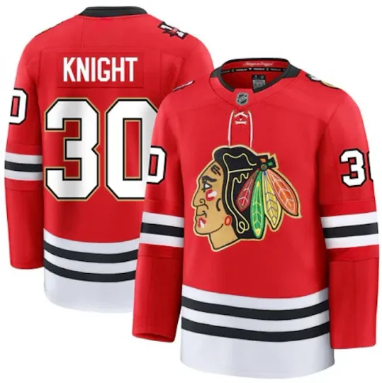 Discover Spencer Knight Chicago Premium Jersey - Size Options