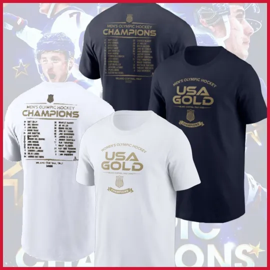 Discover 2026 USA Hockey Team Olympic Championship Roster 2 Sides for Fans