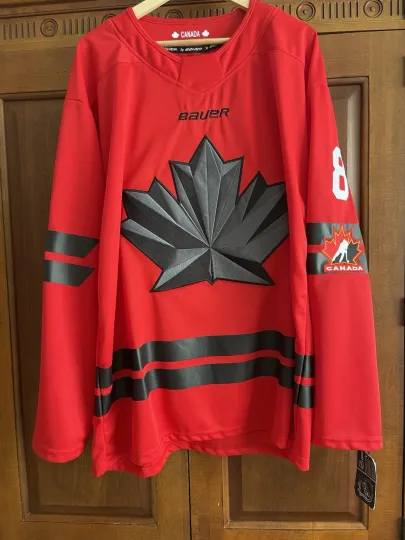 Discover Replica Team Canada Cale Makar #8 2026 Olympic Hockey Jersey (XL)