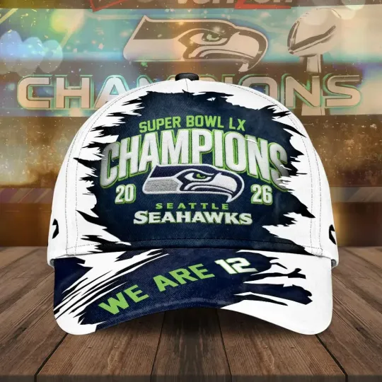 Discover Seahawks SBowl LX Classic Cap