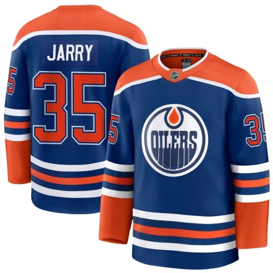 Discover Tristan Jarry Edmonton Premium Home Jersey - Multiple Sizes