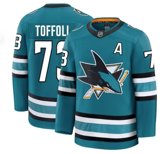 Discover Tyler Toffoli San Jose Premium Home Jersey - Multiple Sizes