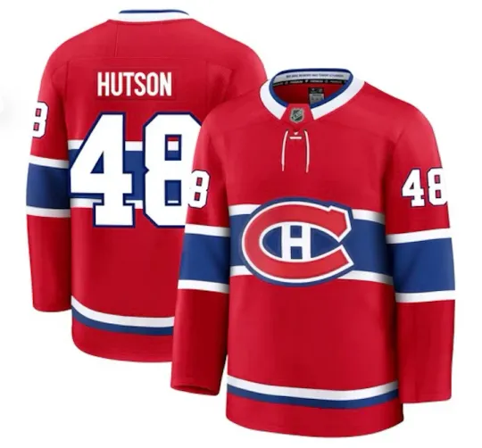 Discover Lane Hutson Montreal Premium Home Jersey - Multiple Sizes