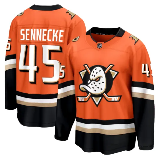 Discover Beckett Sennecke Anaheim Premium Home Jersey - Multiple Sizes