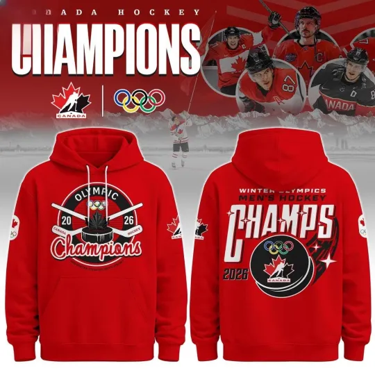 Canada Hockey Men 2026 Winter Olympics Milano Cortina Hoodie
