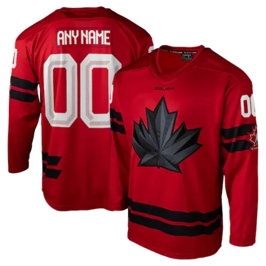 Discover Team Canada Hockey Custom Name Premium Jersey - Color/Size Options
