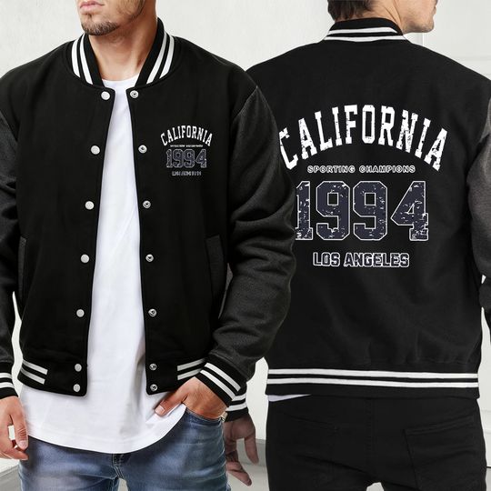 Discover Chicago Usa Number 23 Prints Mens Street Fashion Jackets Soft Sport Clothes Vintage Oversize Baseball Jersey Basics Button Veste