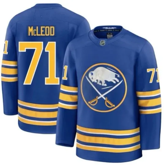 Discover Ryan McLeod Buffalo Sabres Premium Home Jersey - NWT - Multiple Sizes