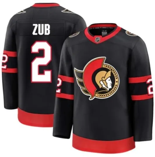 Artem Zub Ottawa Senators Premium Home Jersey -Multiple Sizes