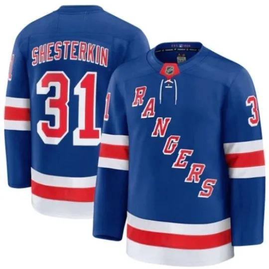 Discover Igor Shesterkin New York Premium Home Jersey -Multiple Sizes