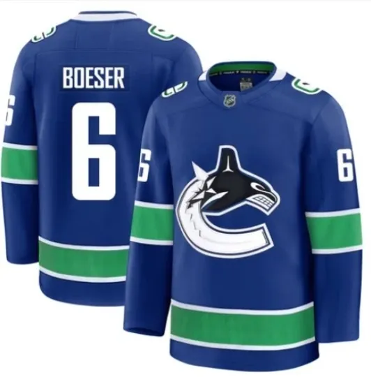 Discover Brock Boeser Vancouver Premium Home Jersey - Multiple Sizes