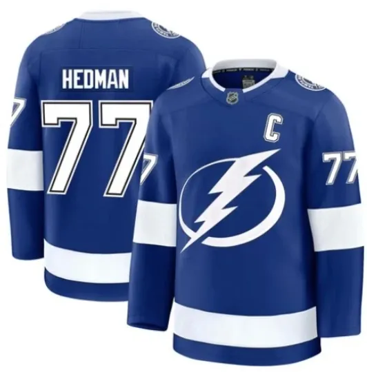 Discover Victor Hedman Tampa Bay Premium Home Jersey - Multiple Sizes