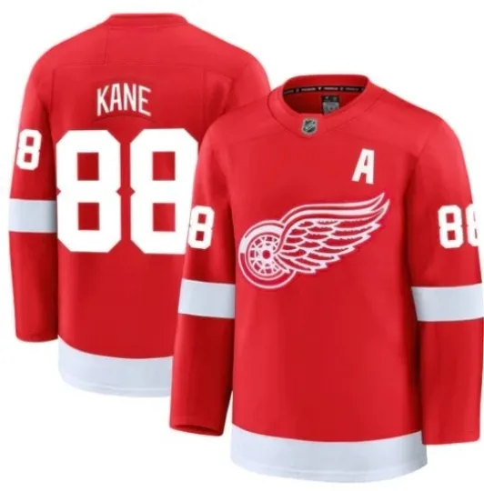 Discover Patrick Kane Detroit Premium Home Jersey - Multiple Sizes
