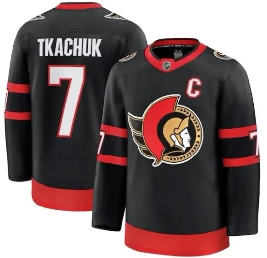 Discover Brady Tkachuk Ottawa Premium Jersey - Multiple Sizes
