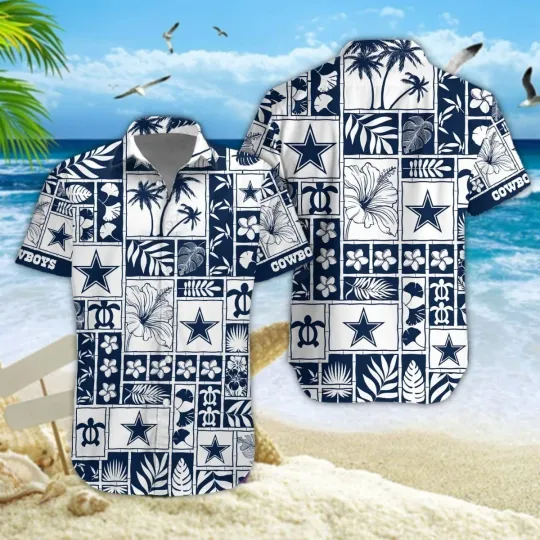 Discover Dallas Football Cowboyss Team Hawaiian Shirt