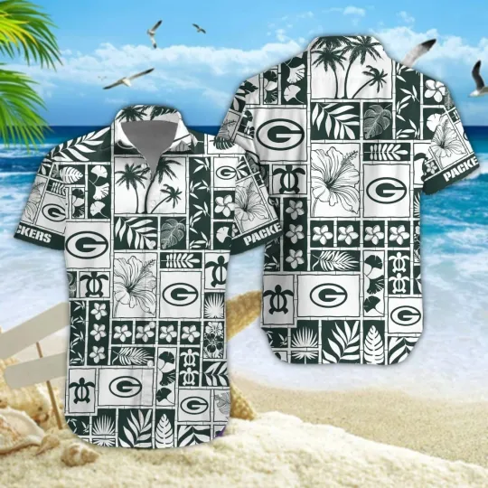 Discover Green Bay Football Packerss Team Hawaiian Shirt