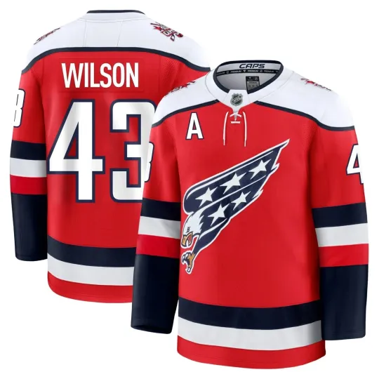 Discover Tom Wilson Washington Premium Jersey - Multiple Sizes/Colors
