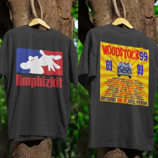 Limp Bizkit Woodstock 99 Tour 2026 T-shirt