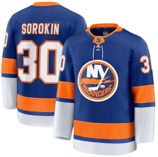 Discover Ilya Sorokin New York Premium Jersey - Multiple Sizes