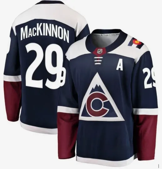 Discover Nathan MacKinnon Colorado Premium Jersey - Size/Color Options