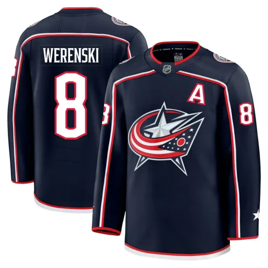 Discover Zach Werenski Columbus  Premium Jersey - Multiple Sizes