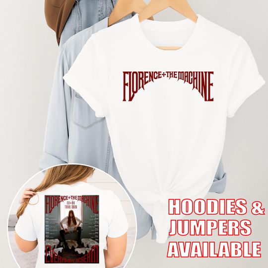 Florence and The Machine Everybody Scream Tour Double Sided T-Shirt