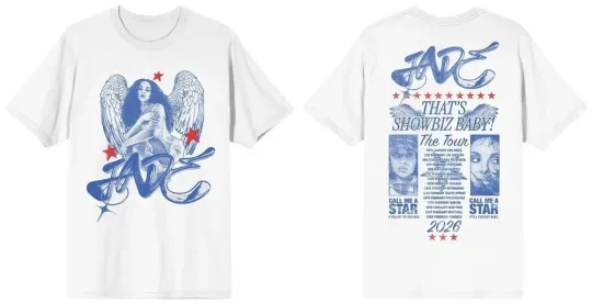 Discover Jade That Showbiz Baby The Tour 2026 T-Shirt