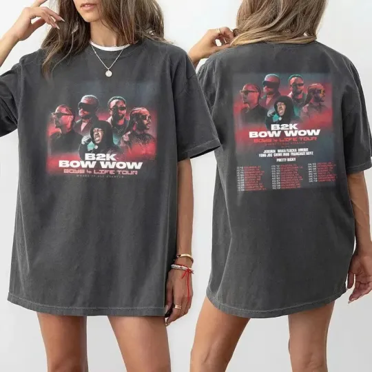Discover B2K Tour 2026 Shirt â€“ Bow Wow Boys 4 Life T-shirt, Sweatshirt & Hoodie